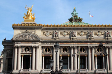 garnier opera in paris (france)