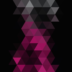 Illustration image design diamond style design. purple and black colors.