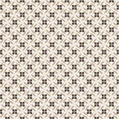 Seamless vector pattern
With square and star,Abstract geometric background. Stylish white, brown, beige star pattern texture.simple geometric vector square and star pattern.creative geometric pattern.