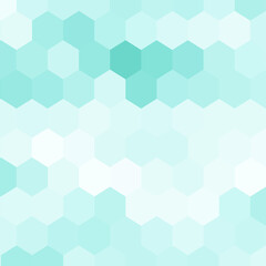 Obraz na płótnie Canvas Blue hexagon background. graphics. Presentation template. eps 10