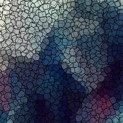 Abstract background from blue cubes. polygonal style. Geometric background. eps 10
