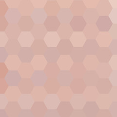 Colored hexagon background. Geometric image. Design element. Pastel color.