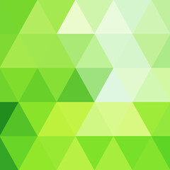 Obraz premium Abstract geometric background. Modern overlapping green triangles. eps 10