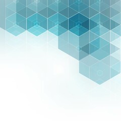 Abstract hexagon background. polygonal style. vector geometric illustration. eps 10