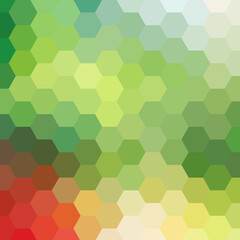 Fototapeta na wymiar Color hexagon background. Vector graphics. Presentation template. eps 10