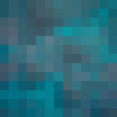 Obraz premium Blooming pixel template. Light blue pixel background. Vector illustration for your graphic design.Vector illustration for your graphic design. eps 10