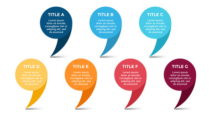 comma label with easily editable colours and text