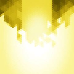 Color hexagon background in polygonal style. Vector template for presentations, advertisements, brochures, banners and more. eps 10