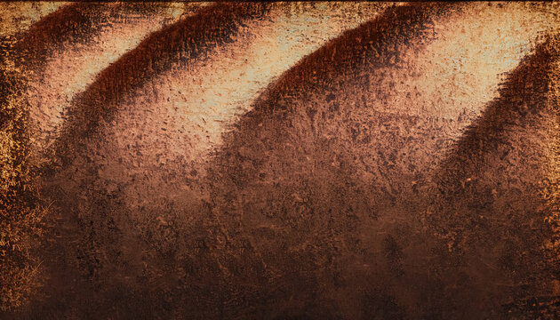 Top-View Old Grunge Copper Bronze Texture Background, Perfect for Vintage and Rustic Design Projects Vintage Copper Bronze Texture Wallpaper Ideal for Digital and Print Design, Generative AI