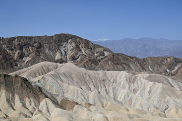 Zabriskie Point is a part of the Amargosa Range located east of Death Valley in Death Valley National Park in California, United States