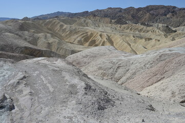 Zabriskie Point is a part of the Amargosa Range located east of Death Valley in Death Valley National Park in California, United States