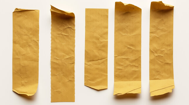 tipos de papeis fitas com texturas diferentes 