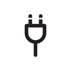 Plug vector icon. Plug flat sign design. Plug symbol pictogram. UX UI icon