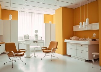 medical rooms in hospital for medical treatment and practice Generative Ai