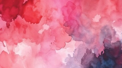 Fototapeta premium pink watercolor texture background, full art work
