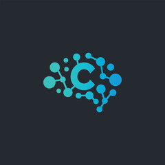 Modern Creative C Tech logo designs