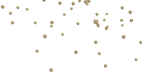 Gene lines and nodes, biological gene structure, 3d rendering. PNG transparent