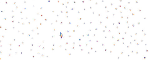 Christmas wrapper with silver stars. Silver star Celebration Confetti. - png transparent