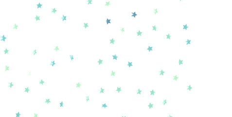 Abstract pattern of random falling silver stars on white background. - png transparent