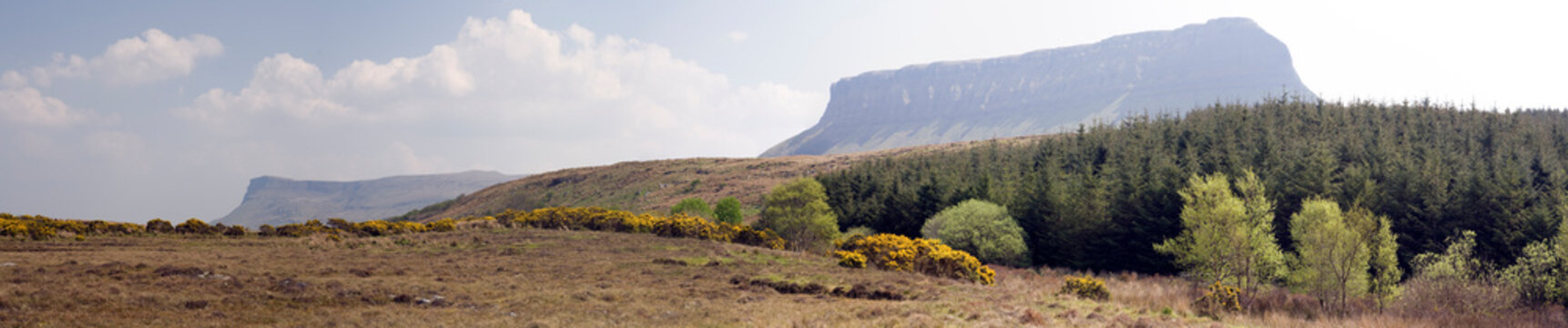 Panorama BenBulben mount - Donegal - Ireland