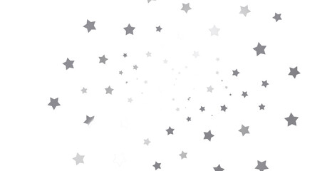 Fototapeta premium Snowflakes Falling On Snow - Winter Banner - png transparent