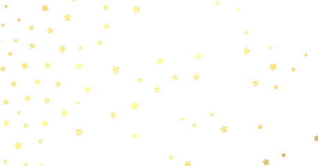 XMAS Stars - Festive christmas card. Isolated illustration white background. -