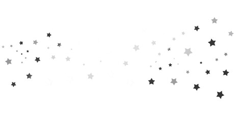 XMAS silver stars - - png transparent