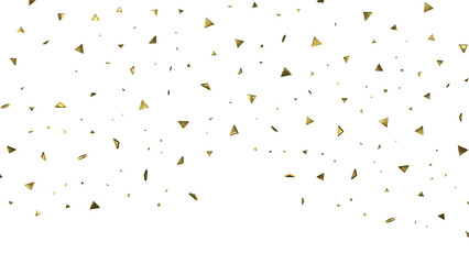 Glittering golden confetti png. Glittering golden