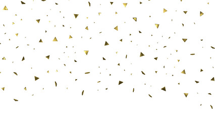 gold confetti