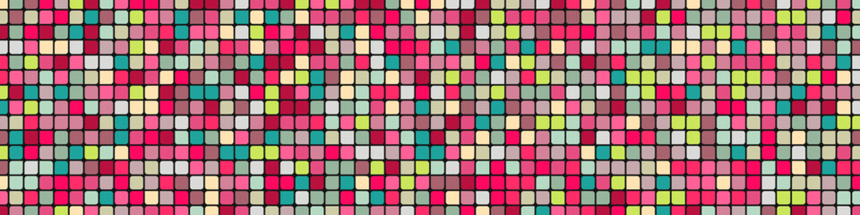 Color checkered squares background abstract illustration