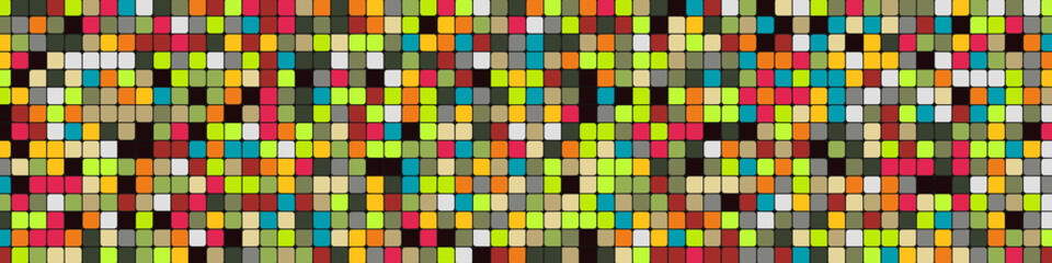 Color checkered squares background abstract illustration