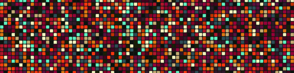 Color checkered squares background abstract illustration