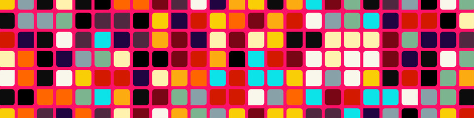 Color checkered squares background abstract illustration