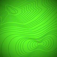 Obraz premium Topographic map seamless pattern, topography line map