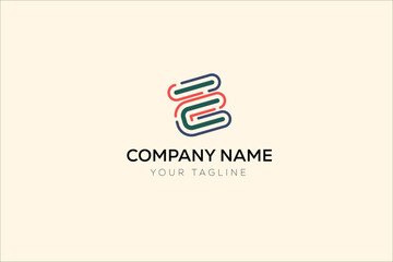 vector elegant logo icon for company