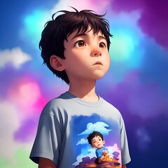 Young Boy Lost in Wonder 2