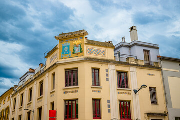 Dans les rues de Romans-sur-Isère