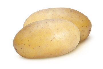 Potato on an isolated white background.