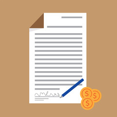 illustration of a clipboard with pen