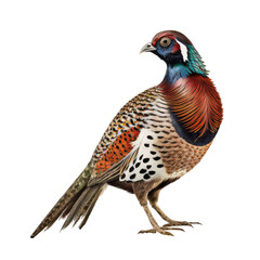 pheasant animal on a transparant background, PNG