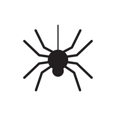 Spider vector icon. Insect flat sign design. Spider symbol pictogram. UX UI icon