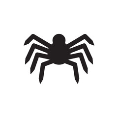 Spider vector icon. Insect flat sign design. Spider symbol pictogram. UX UI icon
