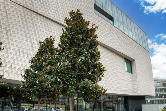 Istanbul, Turkey - September 2021: Arter museum architecture, Arter is a contemporary art museum in the Dolapdere district of Istanbul, Turkey. 