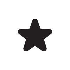 Star vector icon. Shooting star icon. Falling star flat sign design. UX UI icon