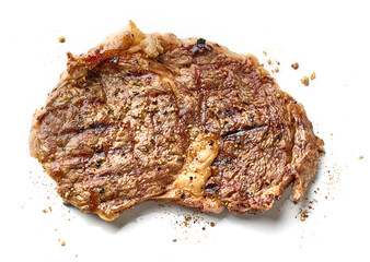 freshly grilled beef entrecote steak