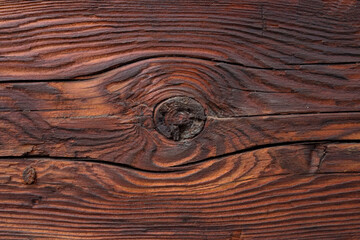 Fototapeta premium tapeta, opalana drewniana deska vintage
