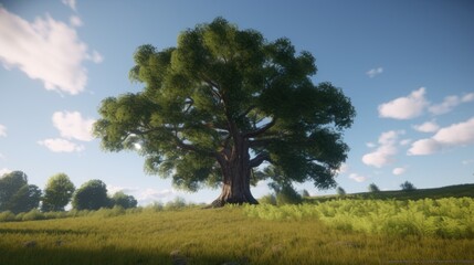 Obraz premium Tree in the forest