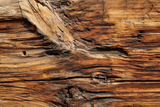 tapeta, opalana drewniana deska vintage stara deska tekstura