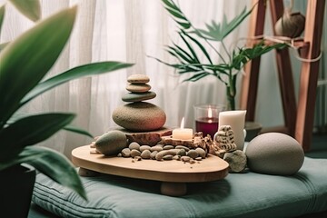 Wellness Oasis: Relaxing Self-Care Spaces for Balance and Well-Being using generative AI