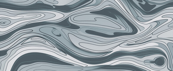 Abstract pattern with lines in gray. Generative Ai. 